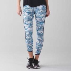 Lululemon Real Quick Tights In Blurry Belle